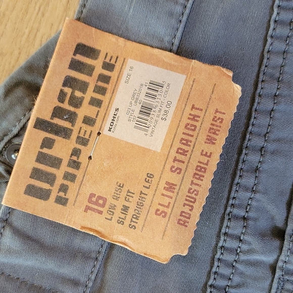 NWT Urban Pipeline Slim Straight Adjustable Waist - Picture 5 of 6